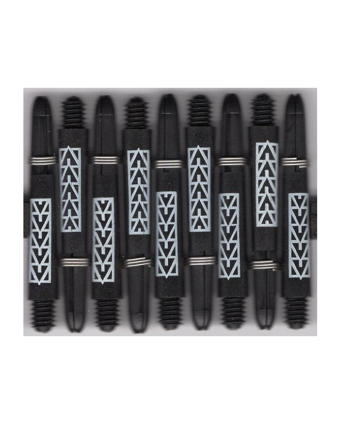 SHORT WHITE PAKATI KOI CARBON Dart Shafts