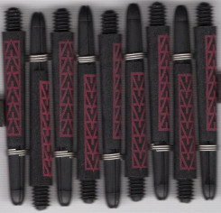 IN-BETWEEN RED PAKATI KOI CARBON Dart Shafts