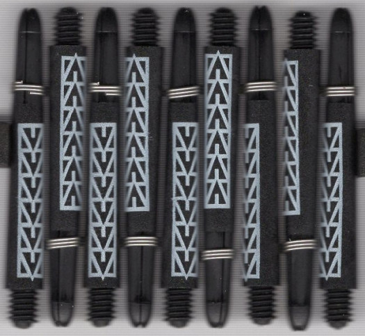 IN-BETWEEN WHITE PAKATI KOI CARBON Dart Shafts