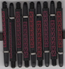 MEDIUM RED PAKATI KOI CARBON Dart Shafts