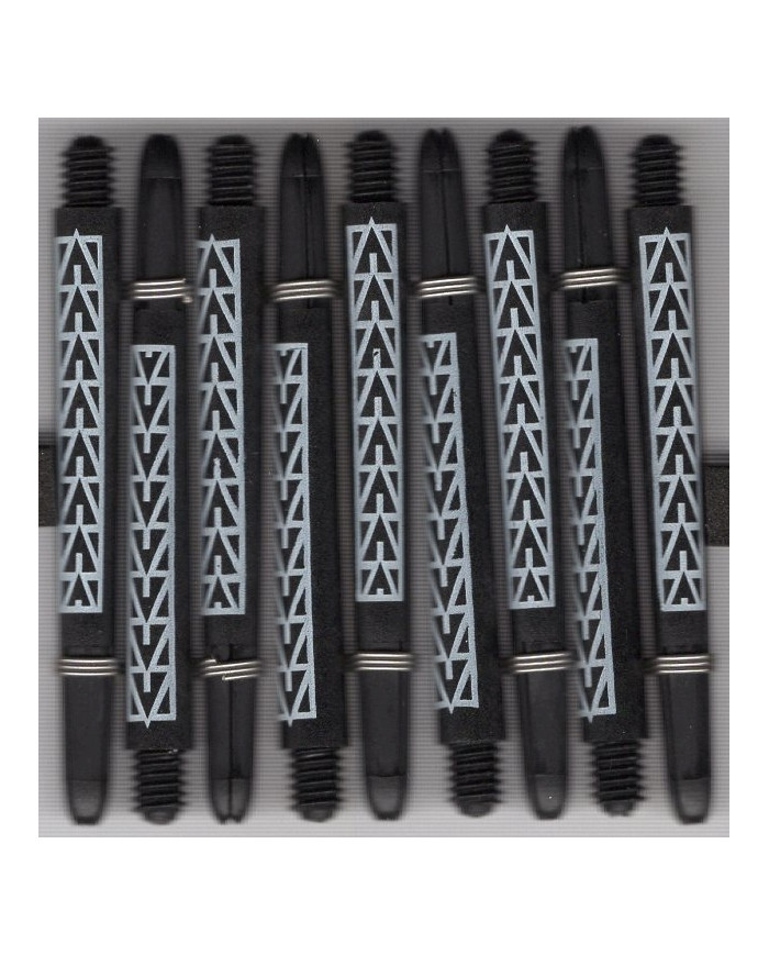 MEDIUM WHITE PAKATI KOI CARBON Dart Shafts