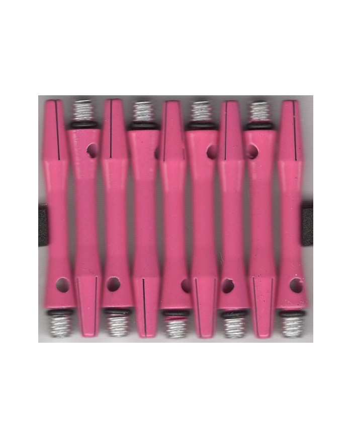 1.5in. SOFT PINK Coated Aluminum Dart Shafts