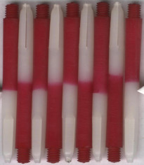2in. Red Medium Two Tone Nylon Dart Shafts 2in. Red Medium Two Tone Nylon Dart Shafts