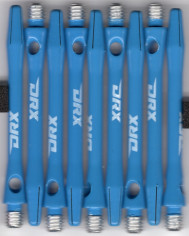 2in. LIGHT BLUE Coated Aluminum Dart Shafts