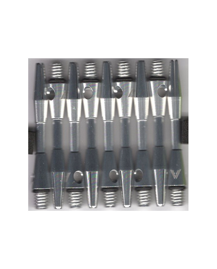 SHORT SILVER STEEL WIRE Aluminum Dart Shafts
