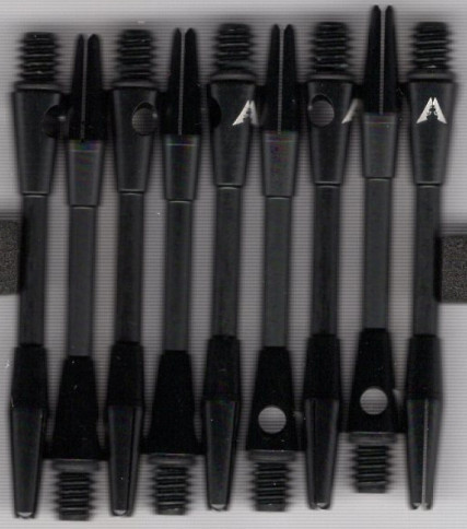 IN-BETWEEN BLACK STEEL WIRE Aluminum Dart Shafts