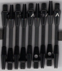 IN-BETWEEN BLACK STEEL WIRE Aluminum Dart Shafts