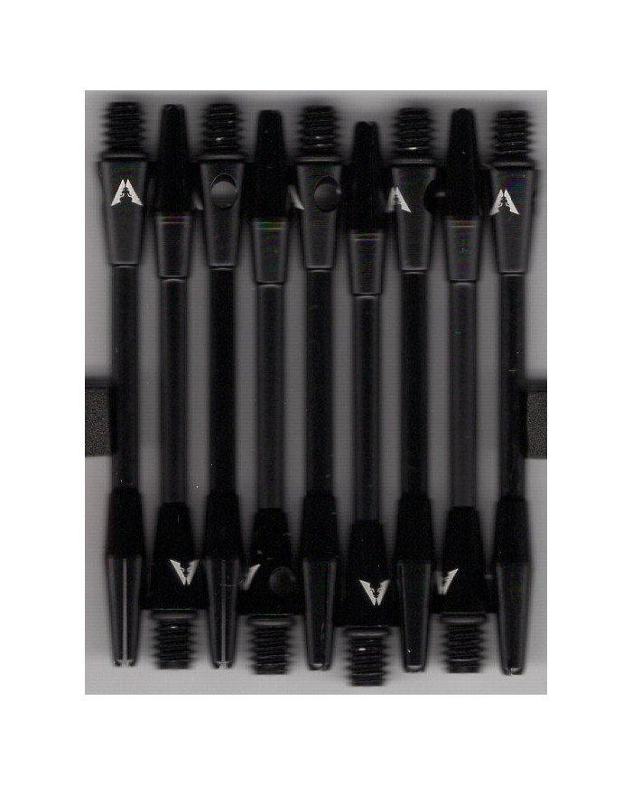 MEDIUM BLACK STEEL WIRE Aluminum Dart Shafts