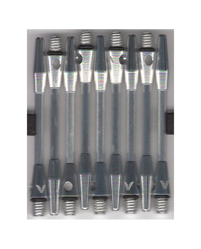 MEDIUM SILVER STEEL WIRE Aluminum Dart Shafts