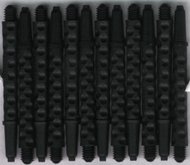 2in. Black Medium Dimplex Dart Shafts
