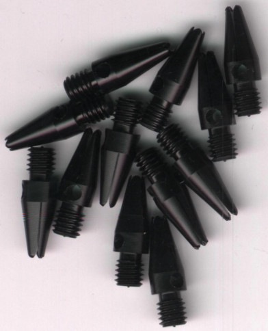 .75in Black Mini Aluminum Dart Shafts .75in Black Mini Aluminum Dart Shafts