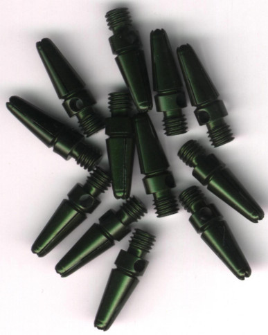 .75in. Green Mini Aluminum Dart Shafts .75in. Green Mini Aluminum Dart Shafts