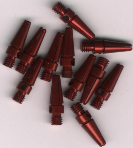 .75in. Red Mini Aluminum Dart Shafts .75in. Red Mini Aluminum Dart Shafts