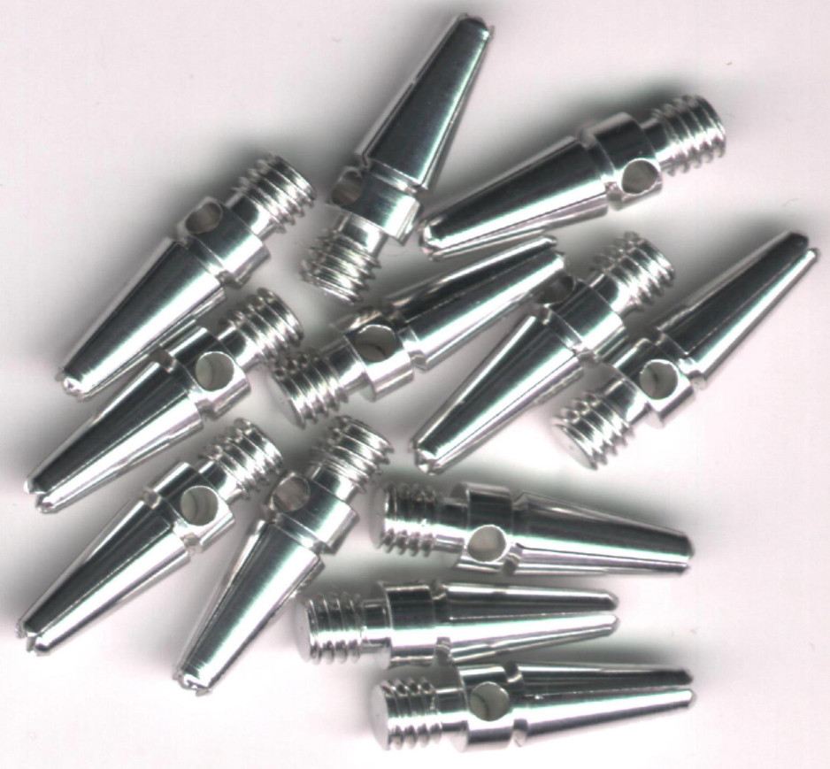 .75in. Silver Mini Aluminum Dart Shafts .75in. Silver Mini Aluminum Dart Shafts