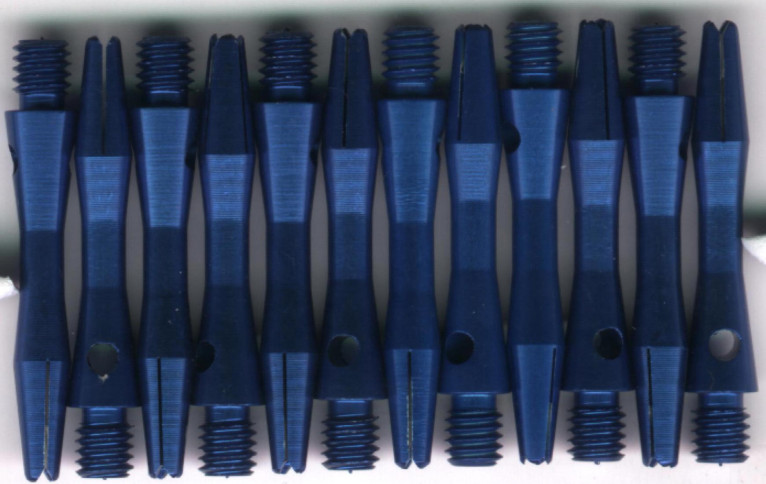 1.25in. Blue Extra Short Aluminum Dart Shafts 1.25in. Blue Extra Short Aluminum Dart Shafts