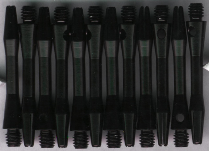 1.5in. Black Short Aluminum Dart Shafts 1.5in. Black Short Aluminum Dart Shafts