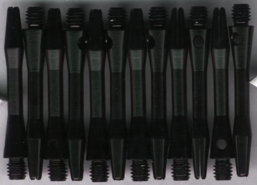 1.5in. Black Short Aluminum Dart Shafts