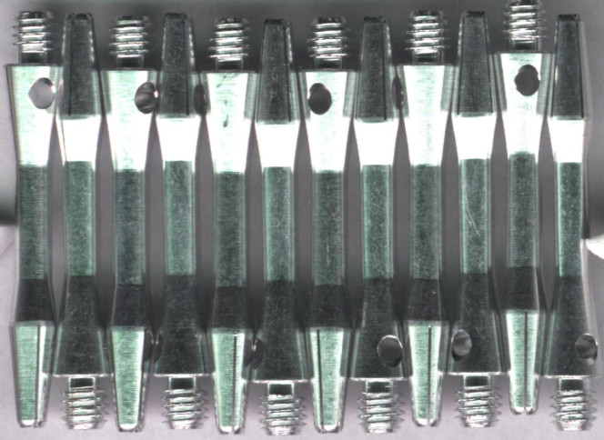 1.5in. Silver Short Aluminum Dart Shafts 1.5in. Silver Short Aluminum Dart Shafts