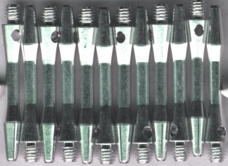 1.5in. Silver Short Aluminum Dart Shafts 1.5in. Silver Short Aluminum Dart Shafts