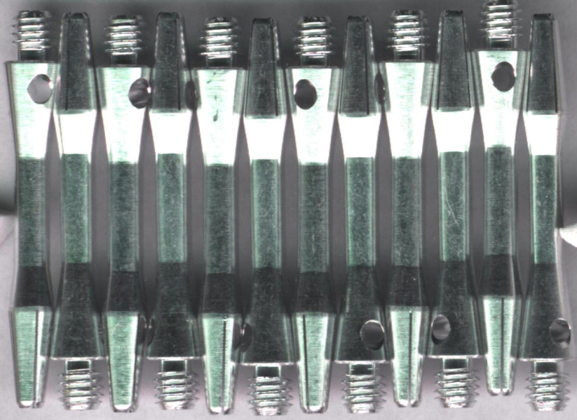 1.5in. Silver Short Aluminum Dart Shafts