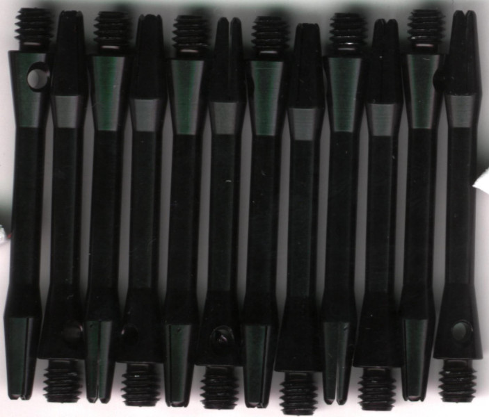 1.75in. Black In-between Aluminum Dart Shafts