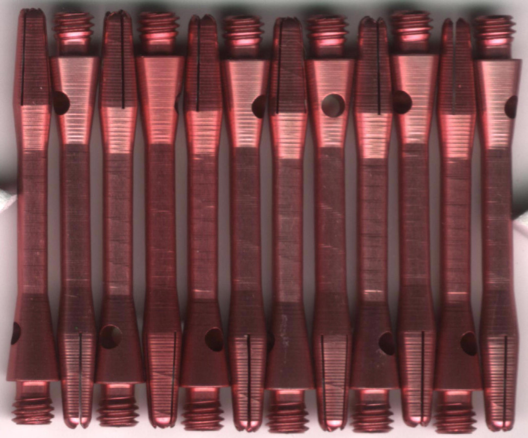1.75in. Pink Aluminum Dart Shafts