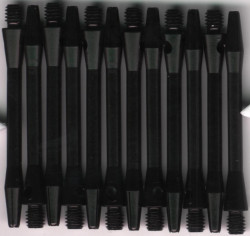 2in. Black Medium Aluminum Dart Shafts 2in. Black Medium Aluminum Dart Shafts