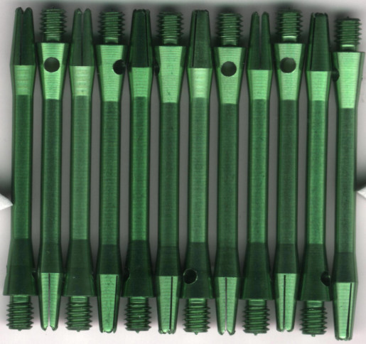 2in. Green Medium Aluminum Dart Shafts 2in. Green Medium Aluminum Dart Shafts