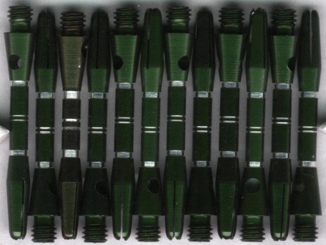 1.5in. Green AR Short Aluminum Dart Shafts 1.5in. Green AR Short Aluminum Dart Shafts