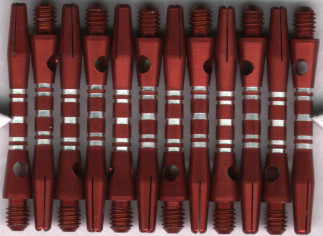1.5in. Red AR Short Aluminum Dart Shafts 1.5in. Red AR Short Aluminum Dart Shafts