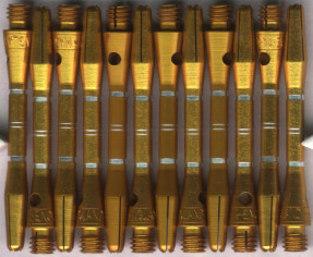 1.75in. Gold AR In-between Aluminum Dart Shafts 1.75in. Gold AR In-between Aluminum Dart Shafts