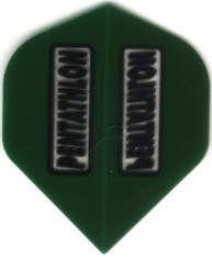 Green Pentathlon Dart Flights