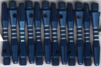 1.25in. Blue AR-5 Extra Short Aluminum Dart Shafts