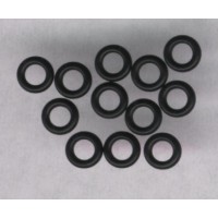 Rubber "O" RINGS for Aluminum Dart Shafts 12 rings per order 