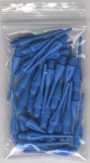 33ct. Pacific Blue Dimpled Soft Tip Points