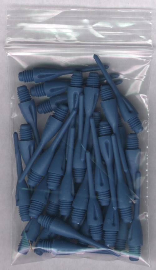 33ct. Teal Dimpled Soft Tip Points 33ct. Teal Dimpled Soft Tip Points