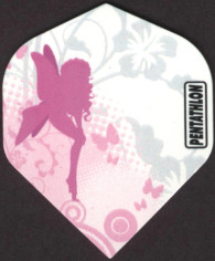 Fairy Princess PENTATHLON Dart Flights: 3 per set